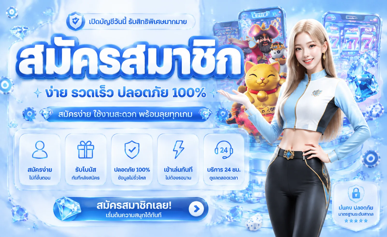 ขั้นตอนสมัครสมาชิก MCM998 ผ่านมือถือใช้เวลา 1 นาที